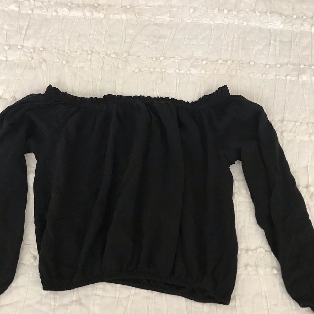 Off the shoulder vintage brandy Melville top